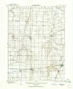 1905 Arlington, OH - Ohio - USGS Topographic Map