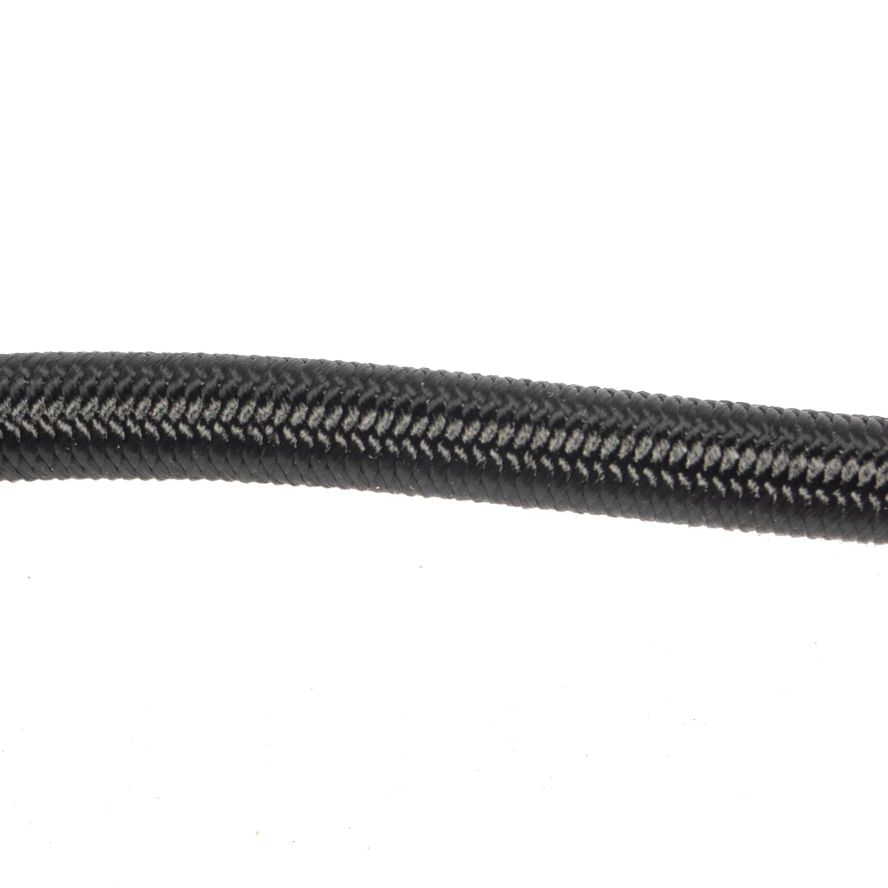 3/8''-9mm Black Polyester Shock Cord 50 ft