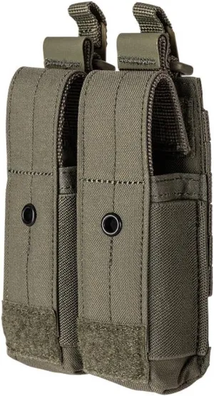 5.11 Flex Pistol Double Mag Cover Tactical Pouch MOLLE, Style 56678, Ranger Green