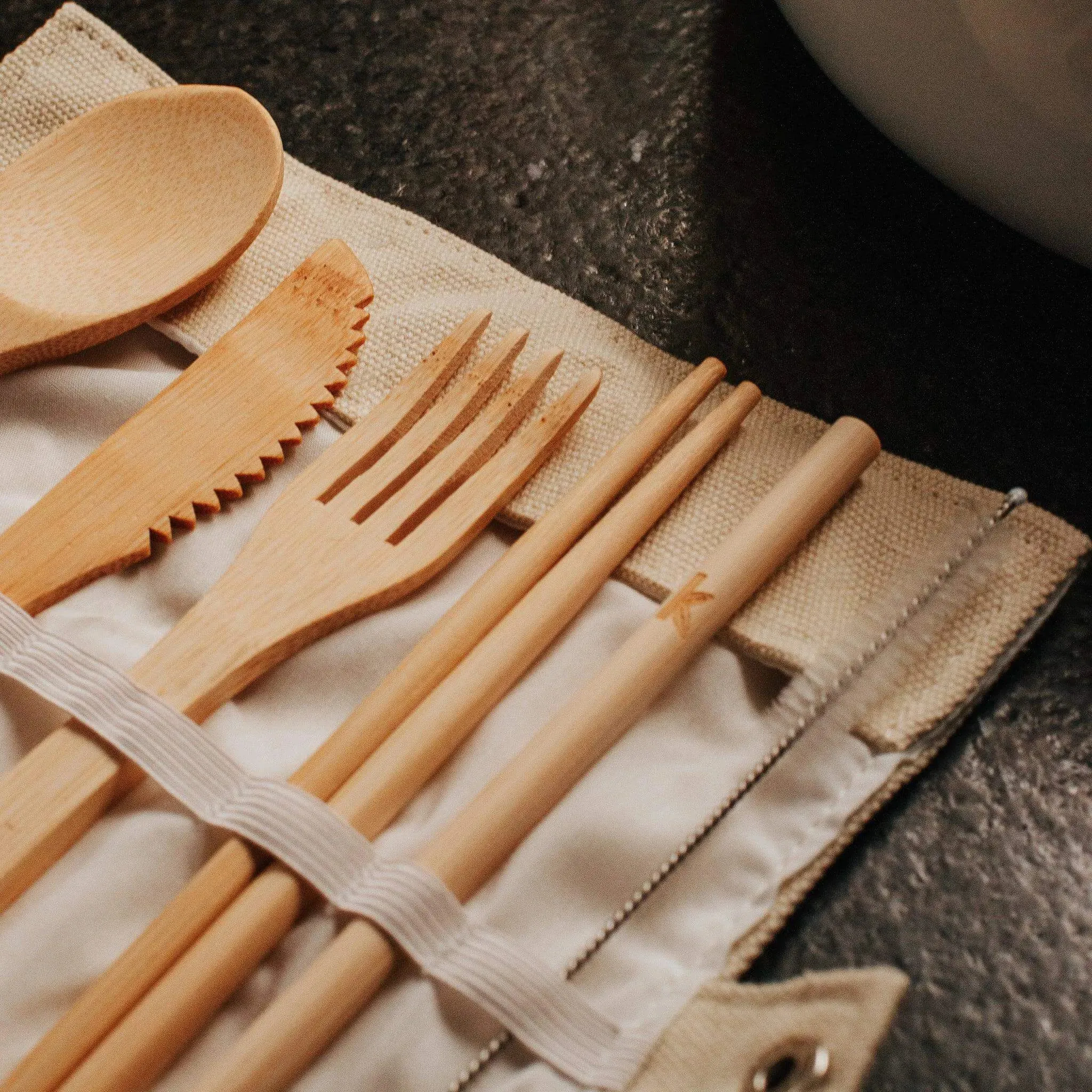 Bamboo Cutlery Set