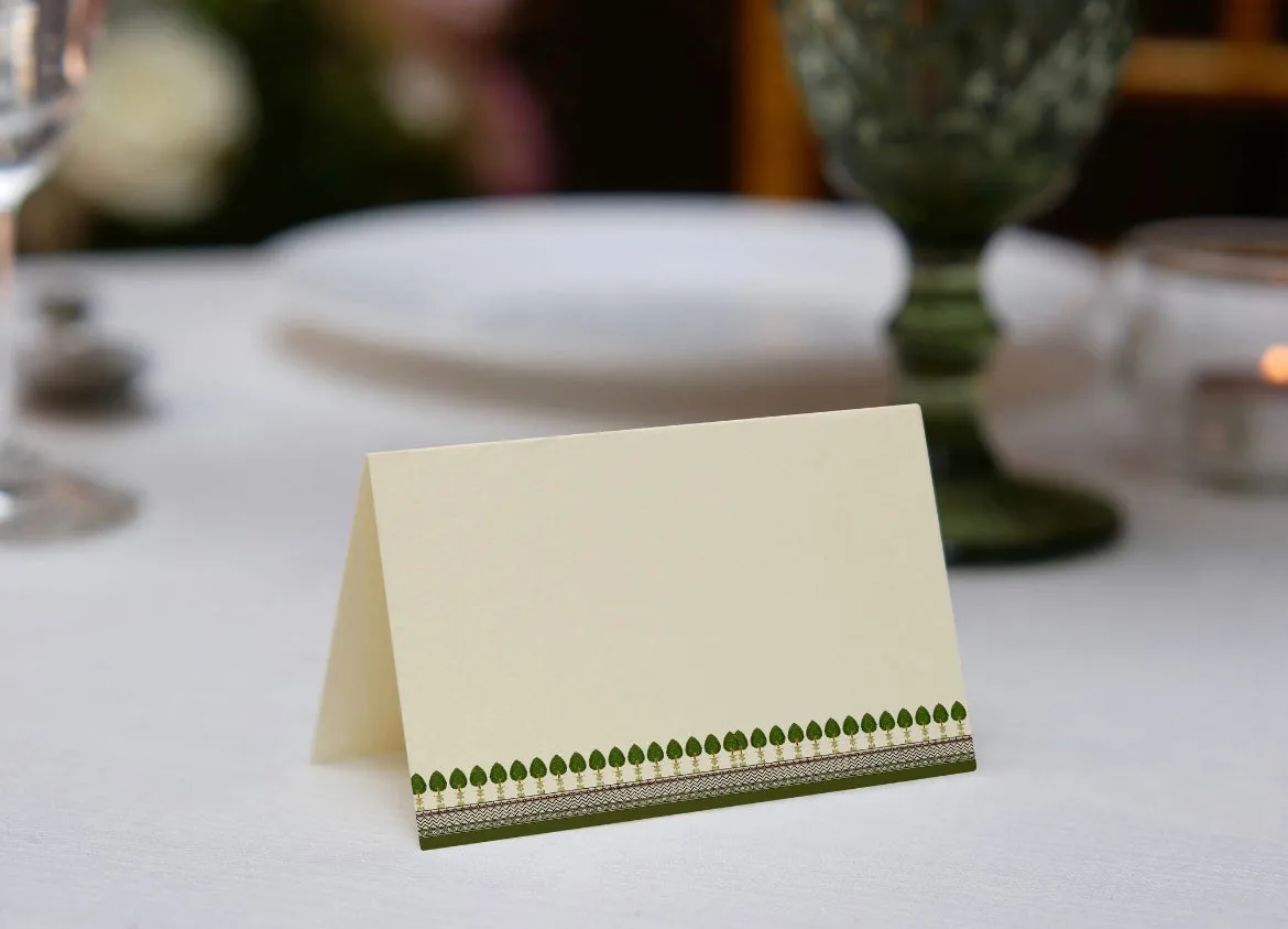 Batik Place Cards