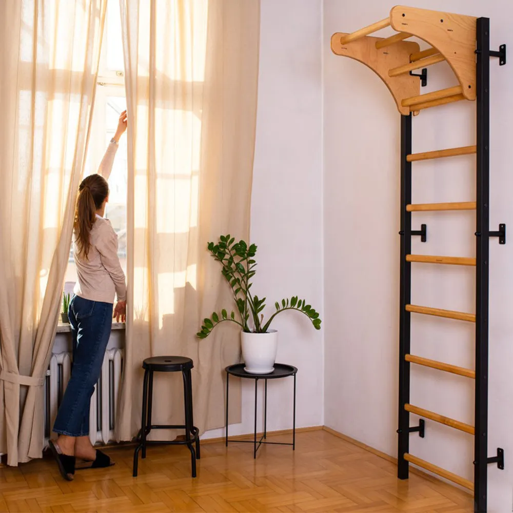BenchK Wall Bar with Adjustable Pull-Up Bar 711B