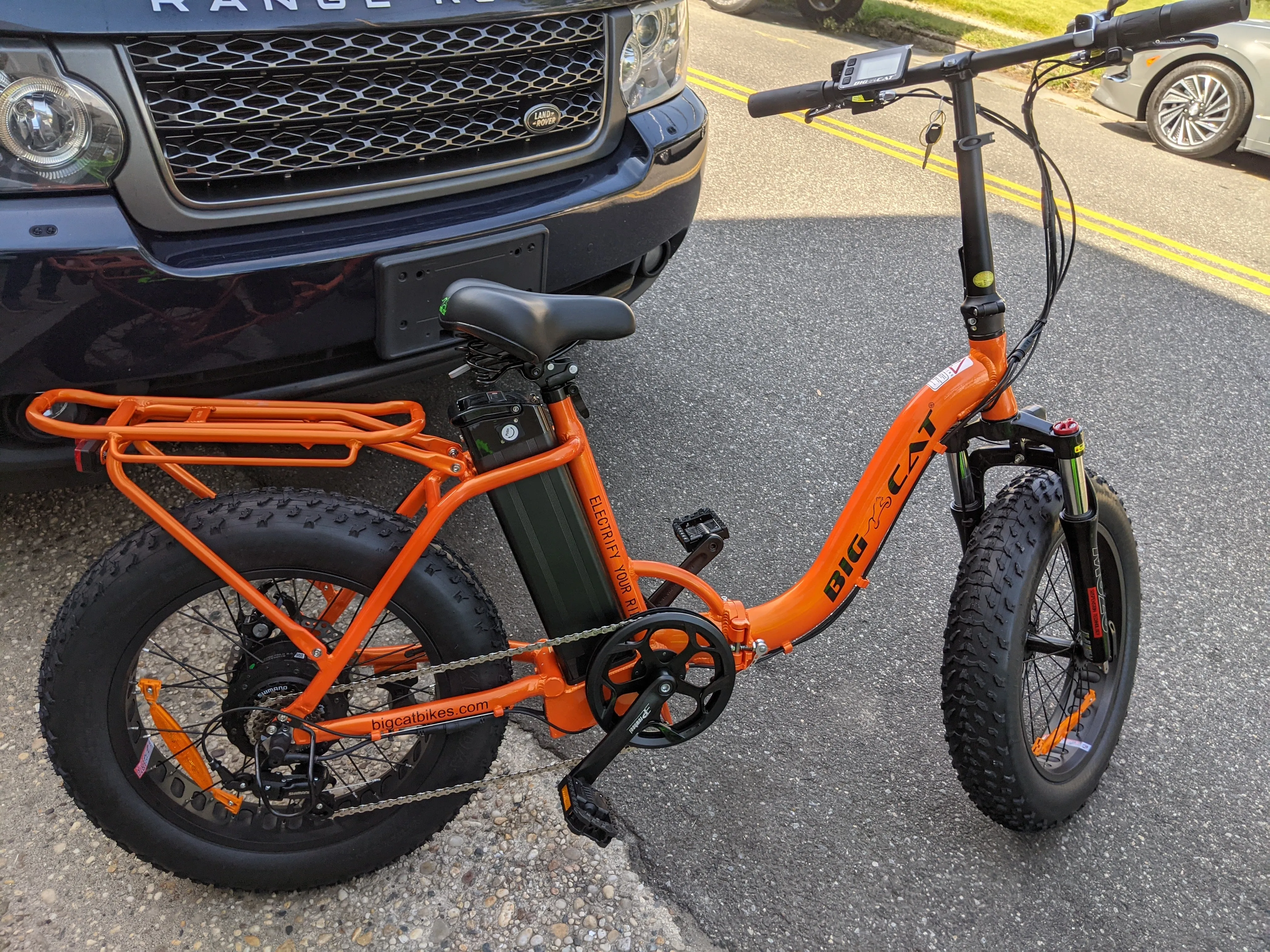 Big Cat 2024 Mini Long Beach Cruiser XXL 750 (Fat Tire) Premium Electric Bike (May ETA)