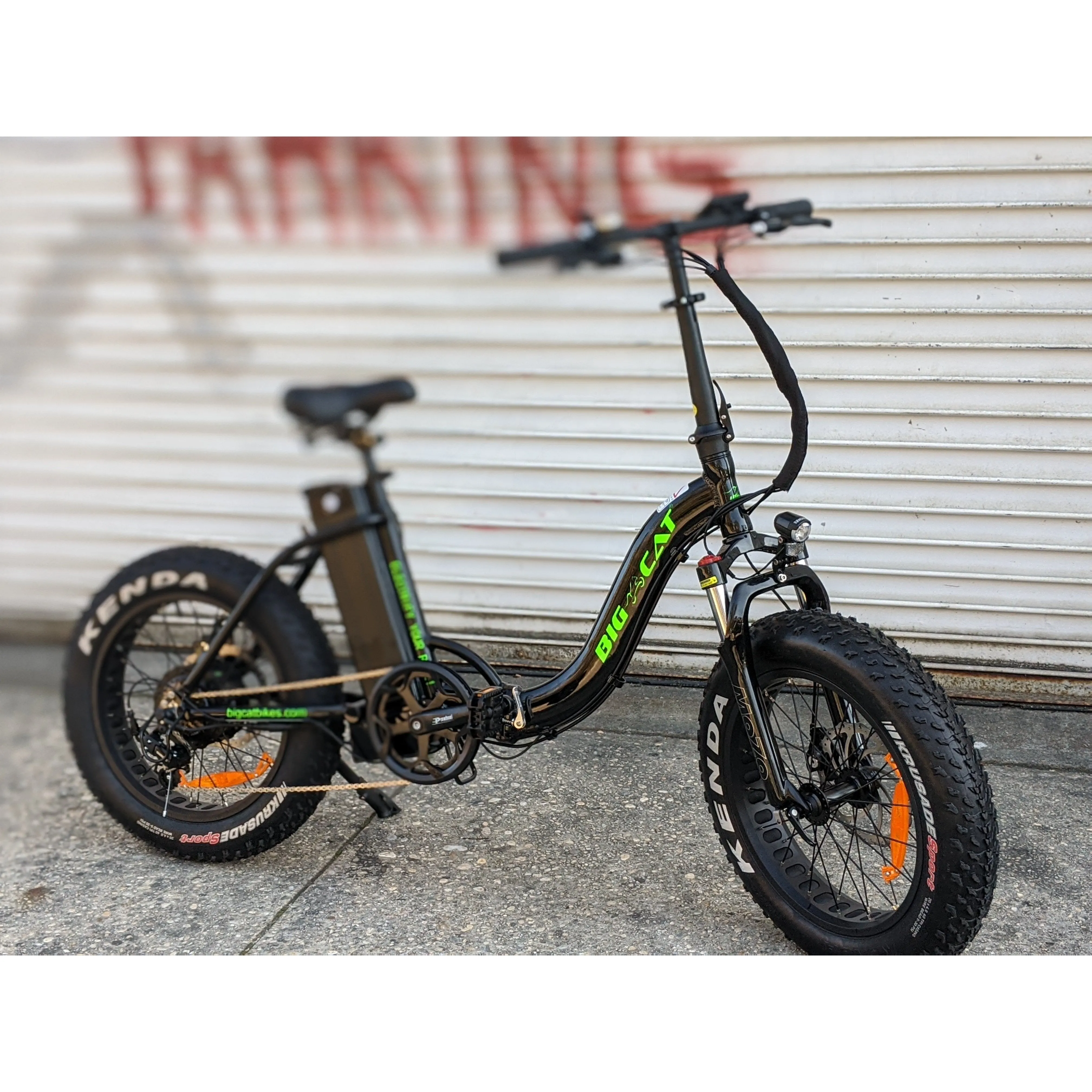 Big Cat 2024 Mini Long Beach Cruiser XXL 750 (Fat Tire) Premium Electric Bike (May ETA)