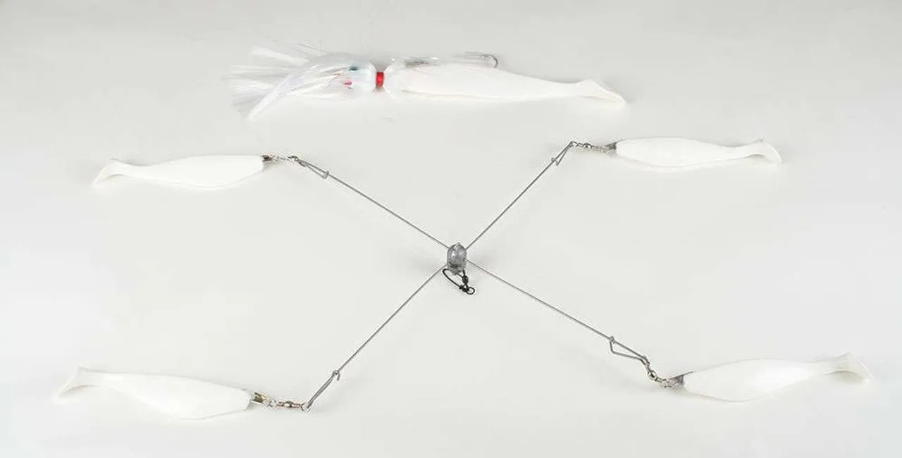 Blue Water 15" 4 Arm Umbrella w/4 oz Parachute