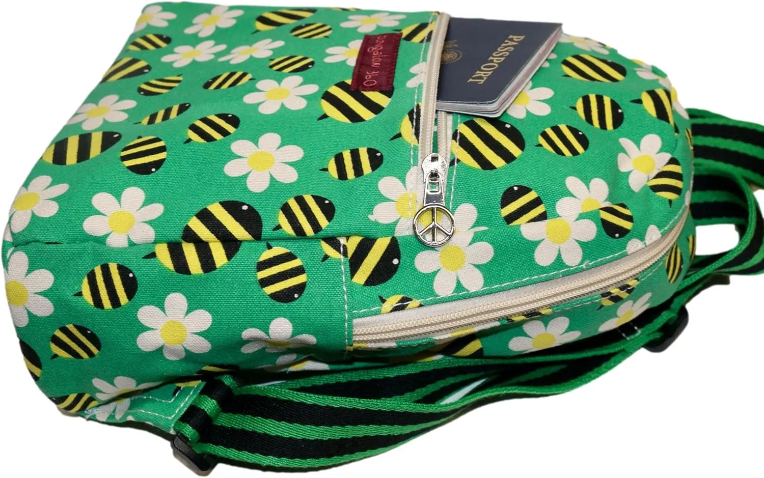 bungalow 360 Adult Mini Backpack (Bumble Bee, Small)
