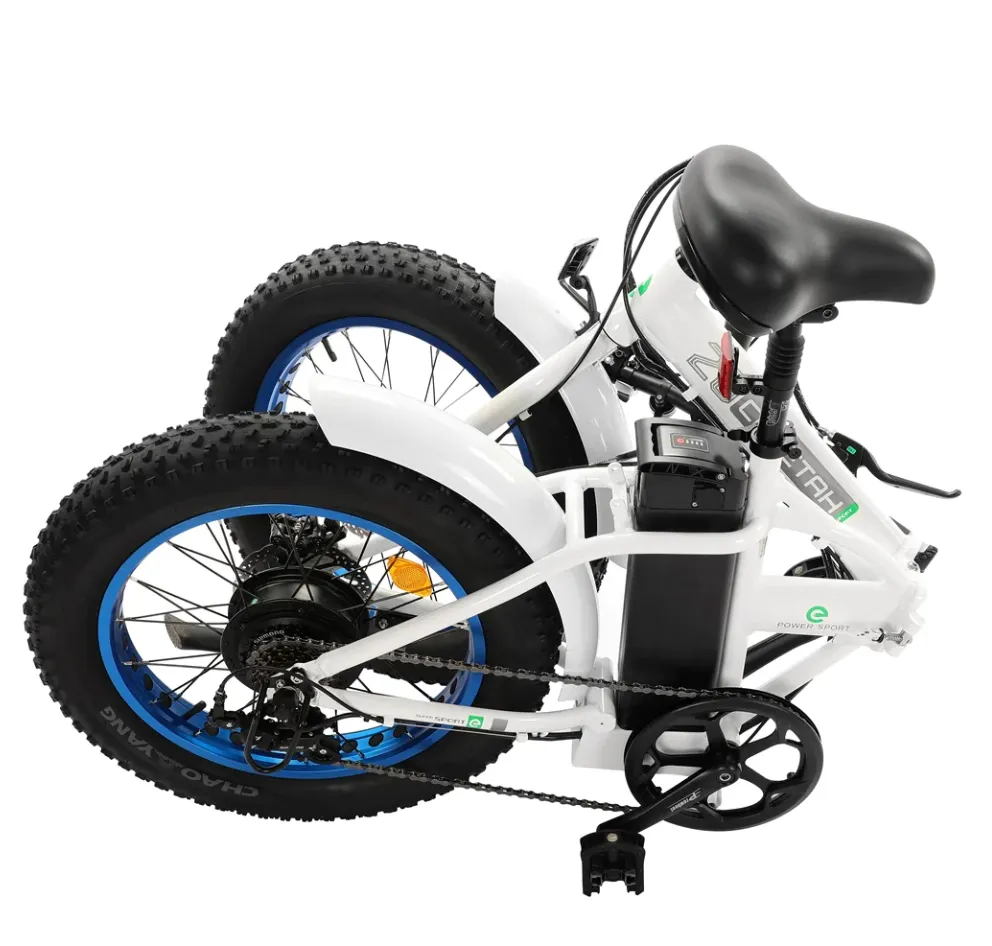 Ecotric 36V 500W 20" Fat Tire Folding Electric Bike