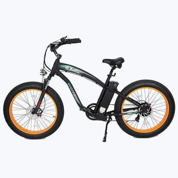 Ecotric Hammer 48V 750W Electric Fat Tire Beach Cruiser