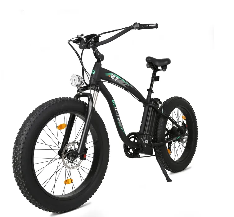 Ecotric Hammer 48V 750W Electric Fat Tire Beach Cruiser