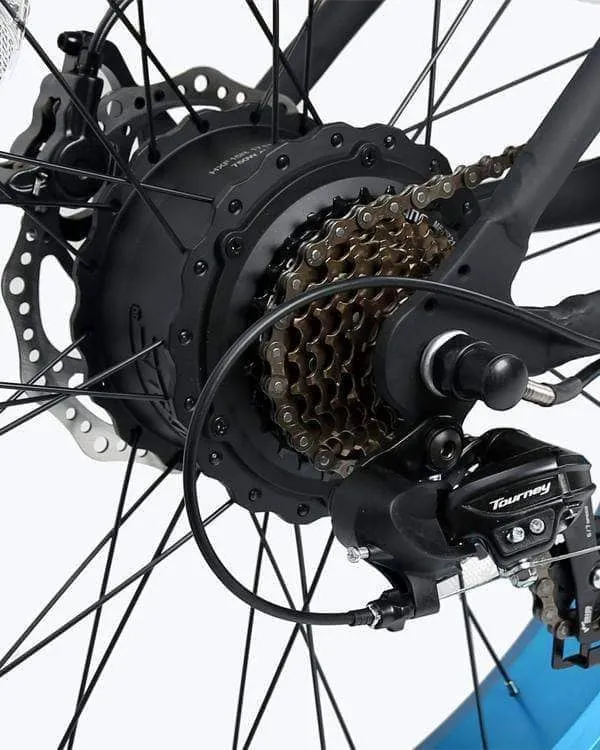 Ecotric Hammer 48V 750W Electric Fat Tire Beach Cruiser