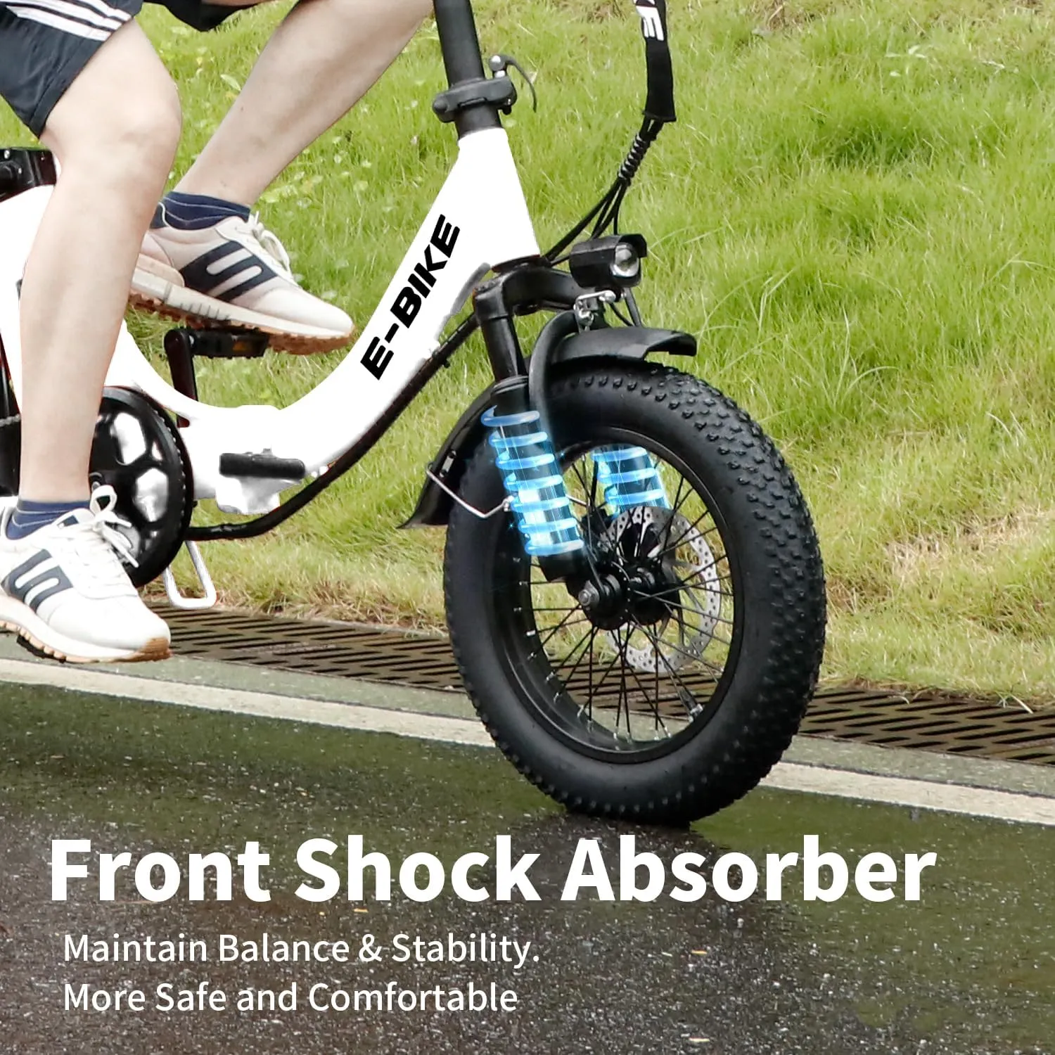 Electric Bike for Adults, 750W Long Range Foldable Ebike with One/Dual Removable Battery, 40-120 Mile/25-30MPH, 20"/16 Fat Tire Electric Bicycle