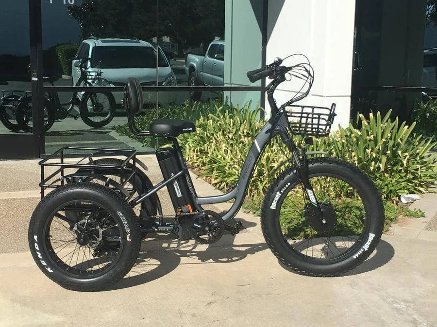 Emojo Caddy Pro 48V 500W Fat Tire Tricycle eBike