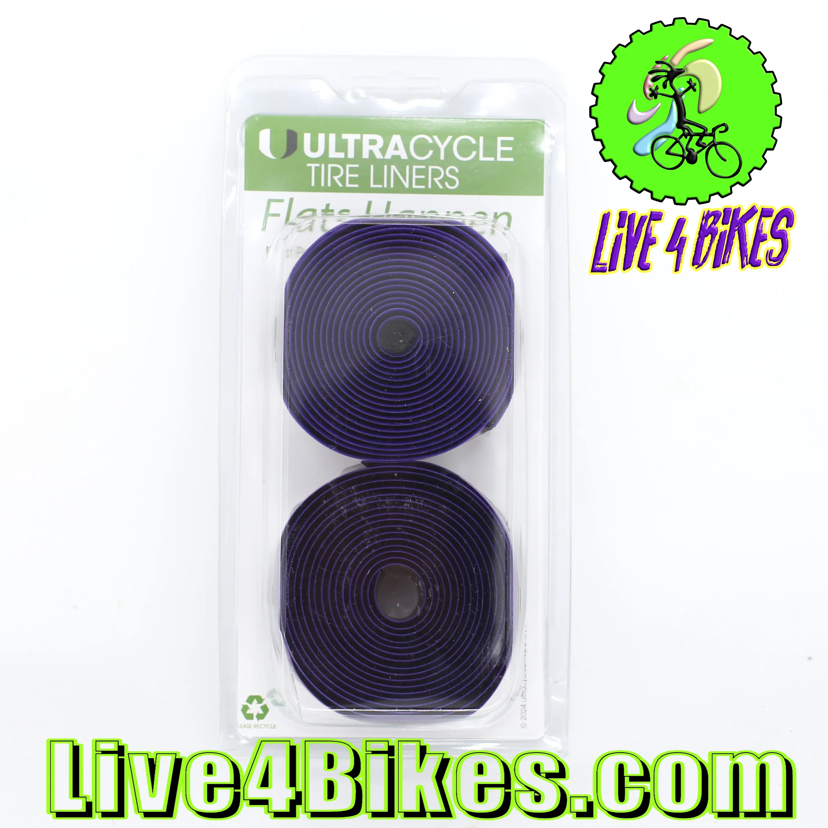 Fat Tire Liners Lime 20 x 2.35 - 3.0 - Tube Protector - Thorn Proof liner