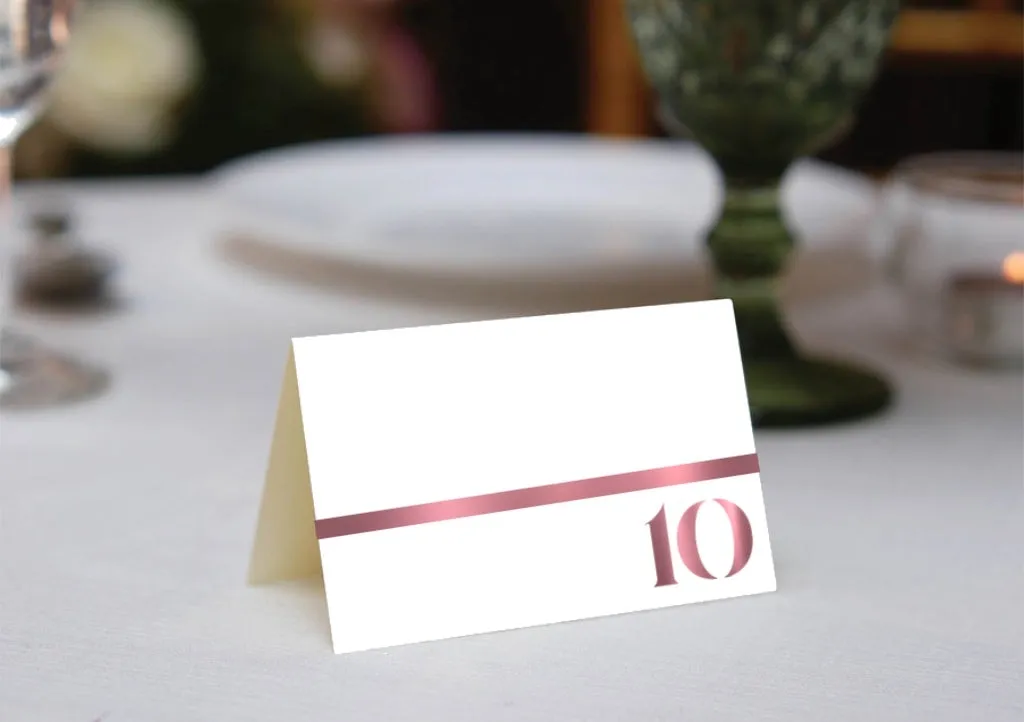 Foil Celebrate! 10 - Place Cards