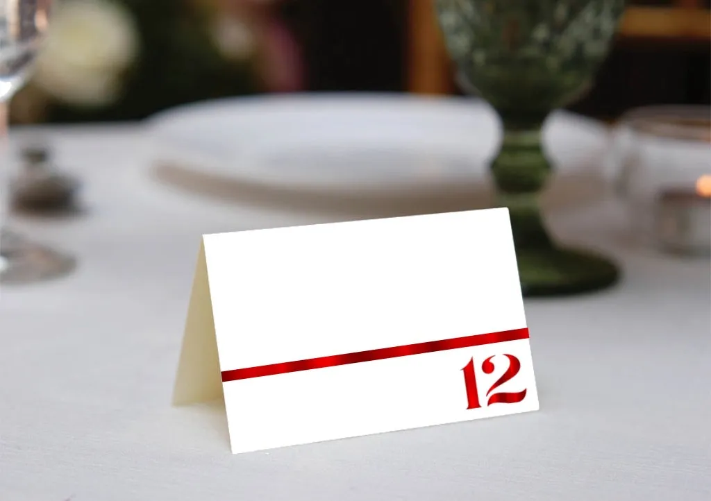 Foil Celebrate! 12 - Place Cards