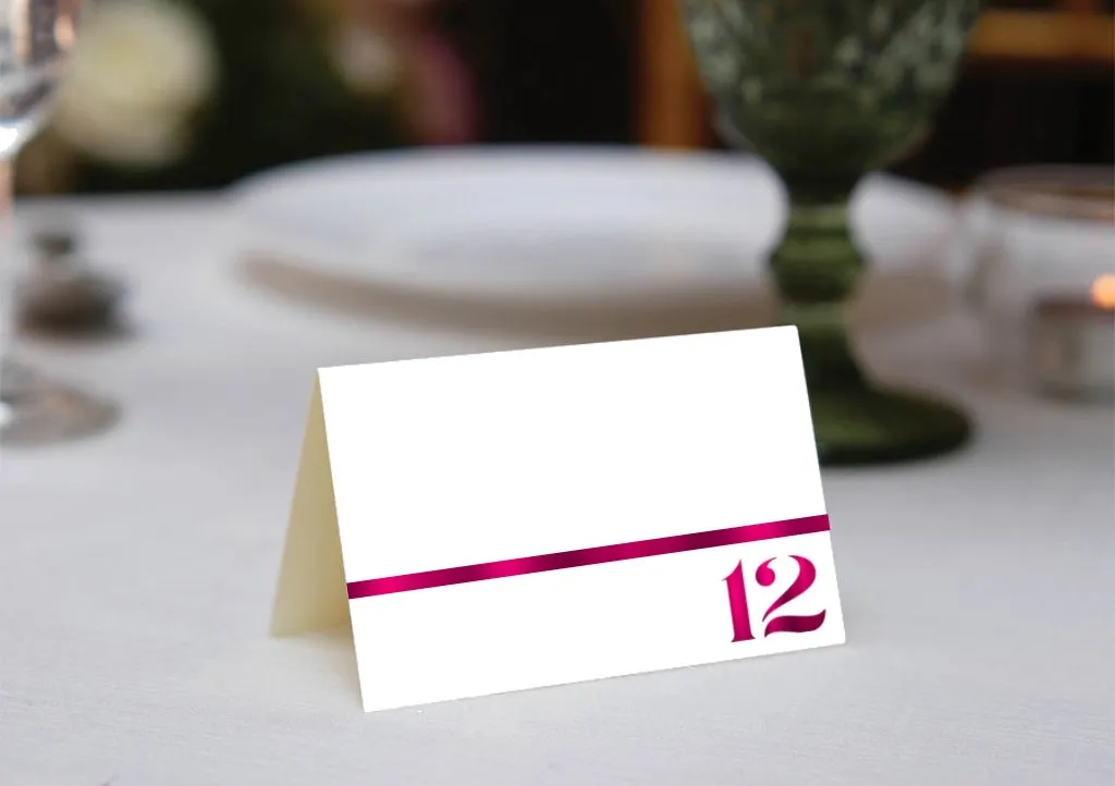 Foil Celebrate! 12 - Place Cards