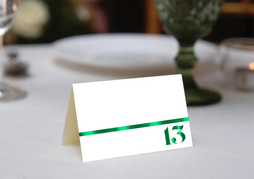Foil Celebrate! 13 - Place Cards