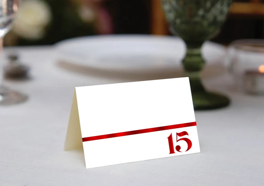 Foil Celebrate! 15 - Place Cards