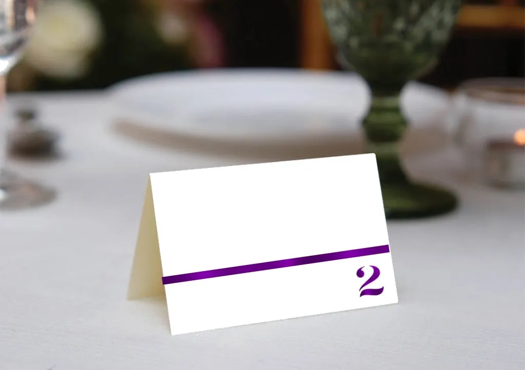 Foil Celebrate! 2- Place Cards