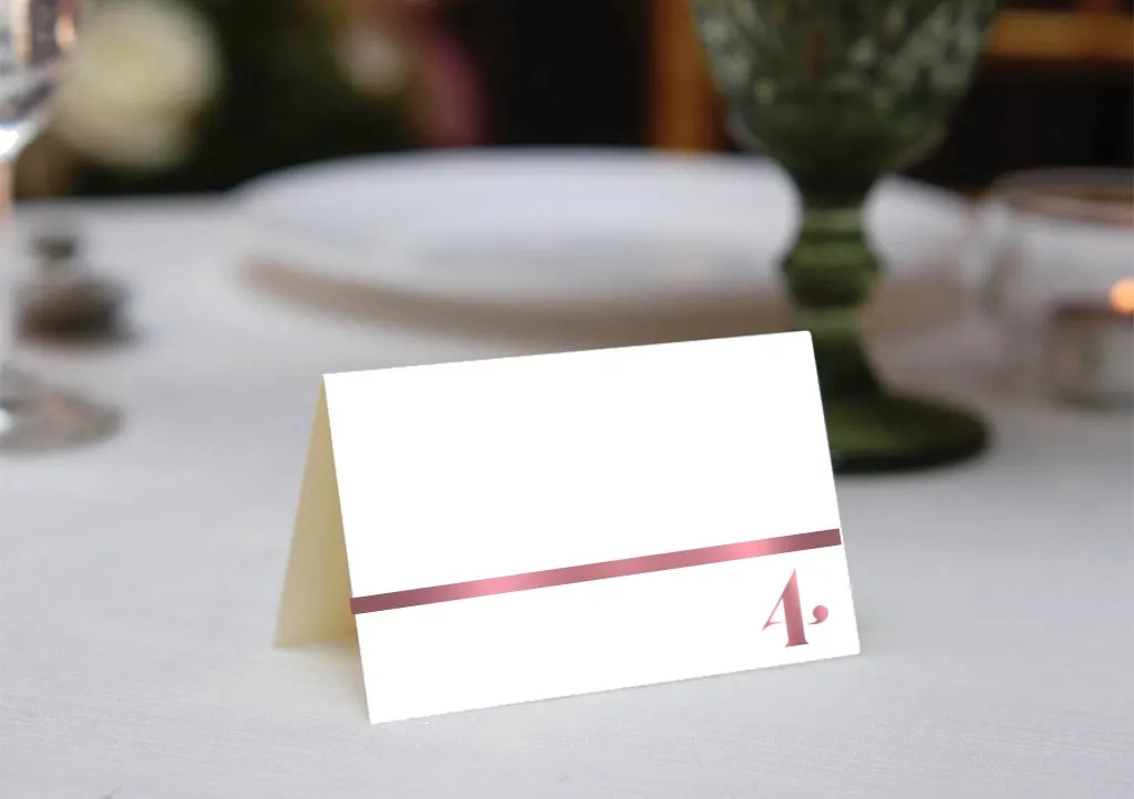 Foil Celebrate! 4 - Place Cards
