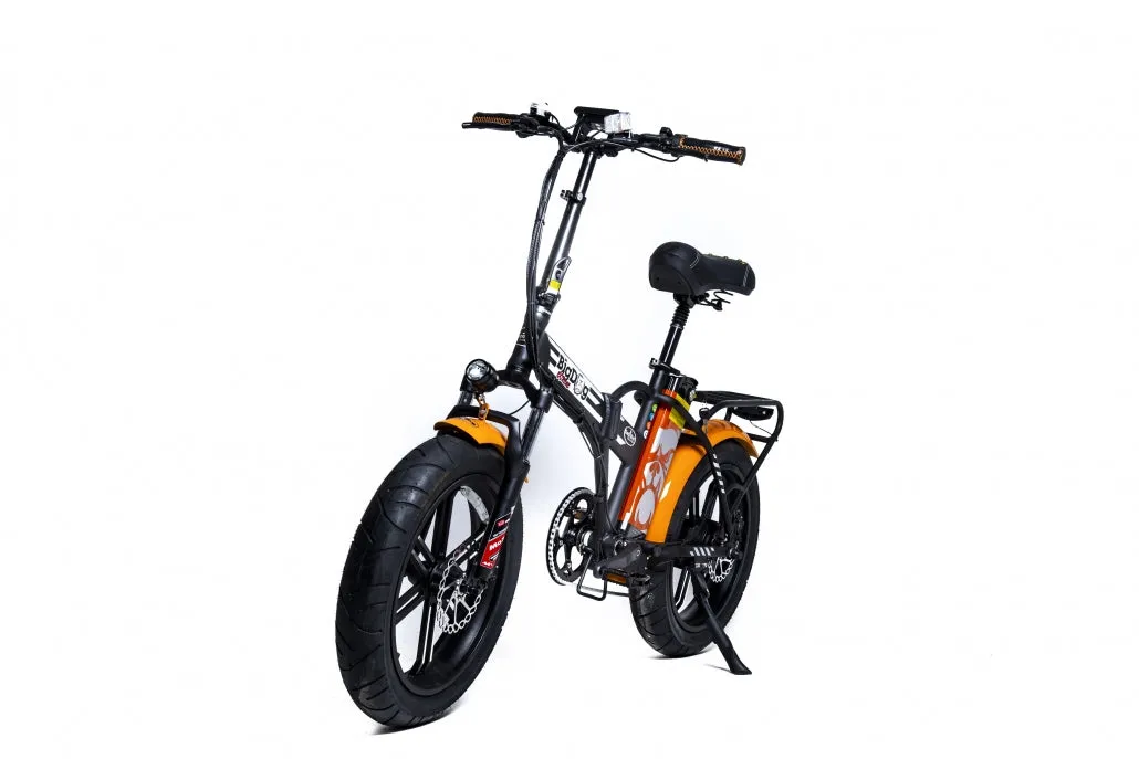Greenbike Electric Motion Big Dog Extreme Fat Tire Electric Folding Bike
