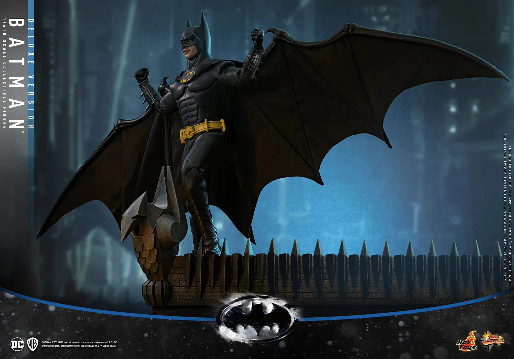 Hot Toys DC Comics Batman Returns (1992) Batman (Deluxe Version) 1/6 Scale 12" Collectible Figure