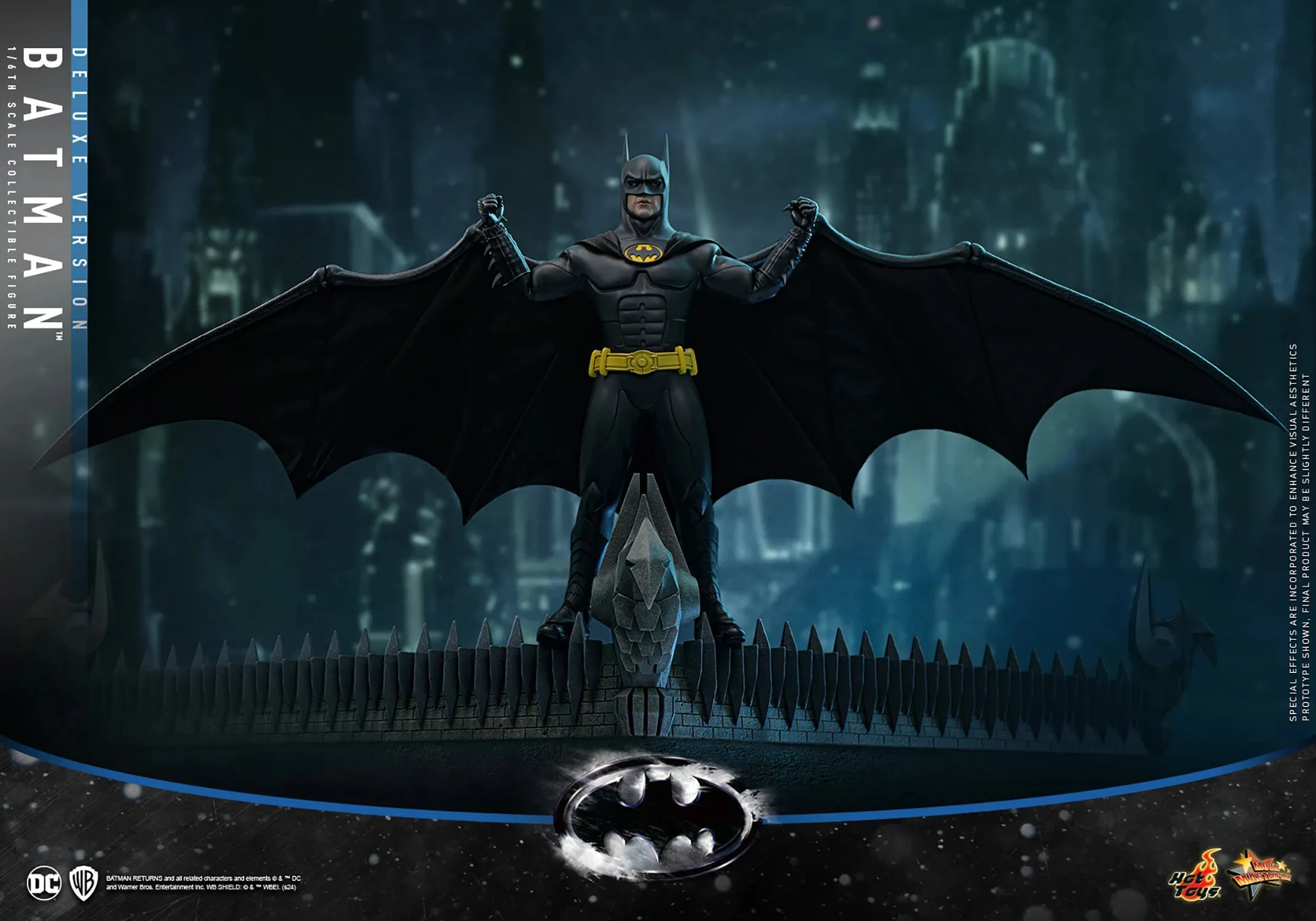 Hot Toys DC Comics Batman Returns (1992) Batman (Deluxe Version) 1/6 Scale 12" Collectible Figure
