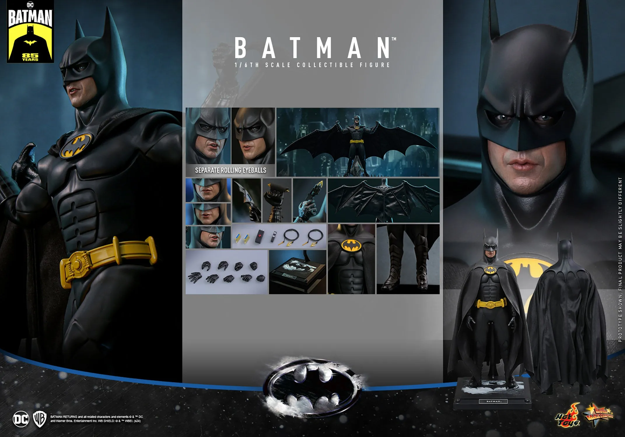 Hot Toys - MMS769 DC 1/6th Scale Collectible Figure - Batman Returns Batman