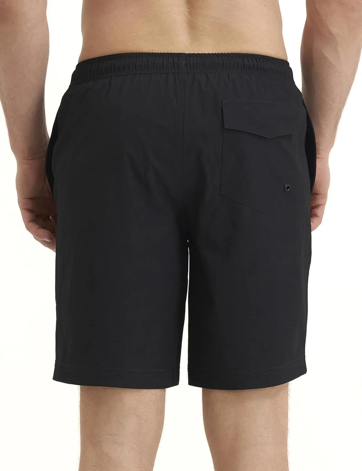 Mens Swim Trunks with Compression Liner 8 inch Quick-Dry Lightweight 2 in 1 Board Shorts 4-Way Stretch UPF 50 