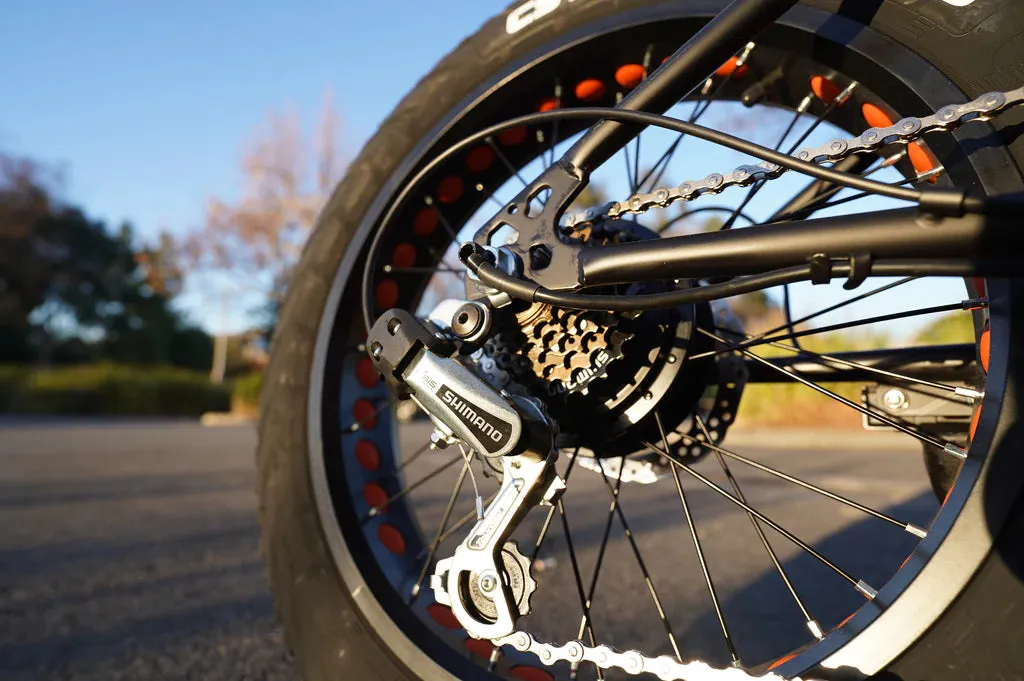 Nakto Mini Cruiser Fat Tire Electric Bike
