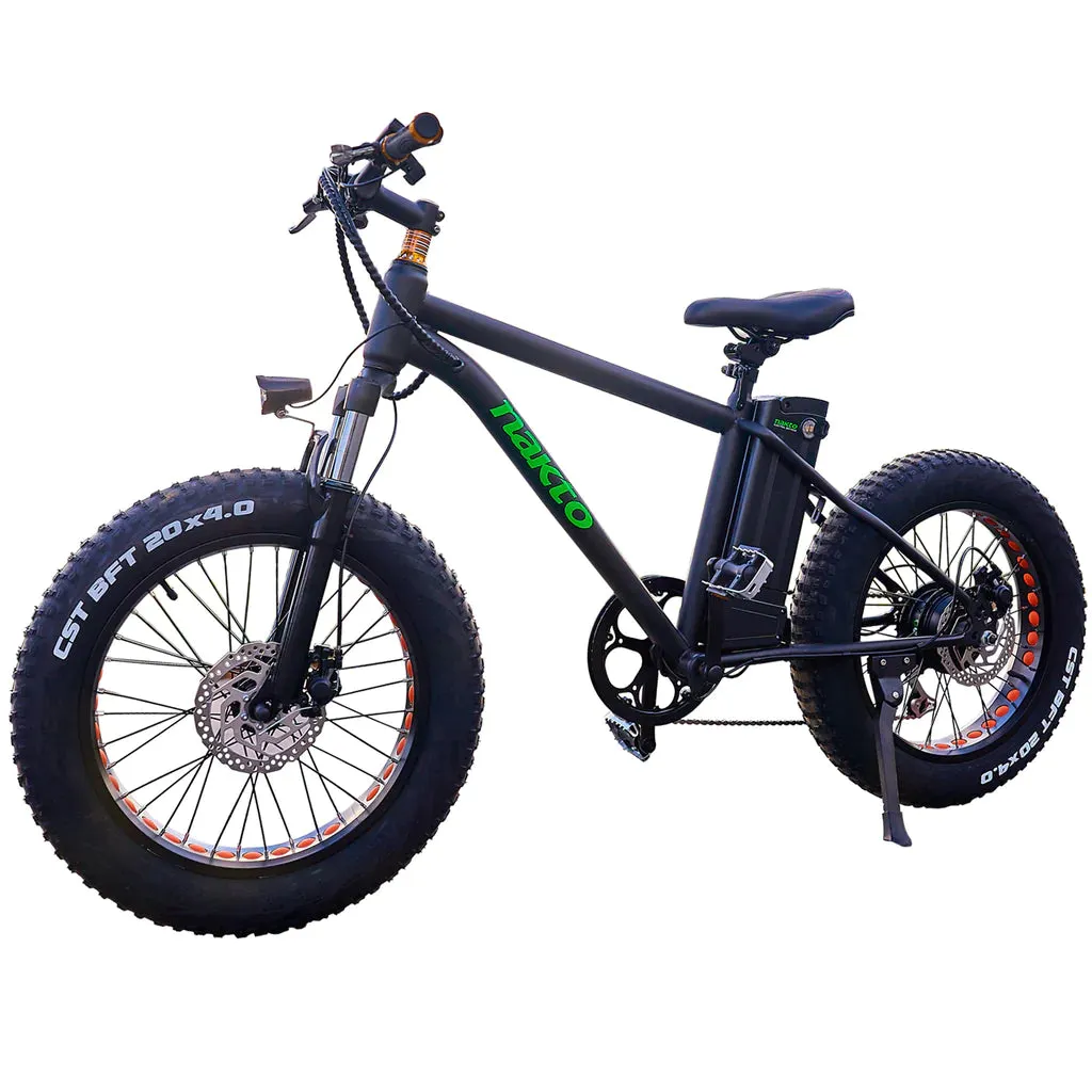 Nakto Mini Cruiser Fat Tire Electric Bike