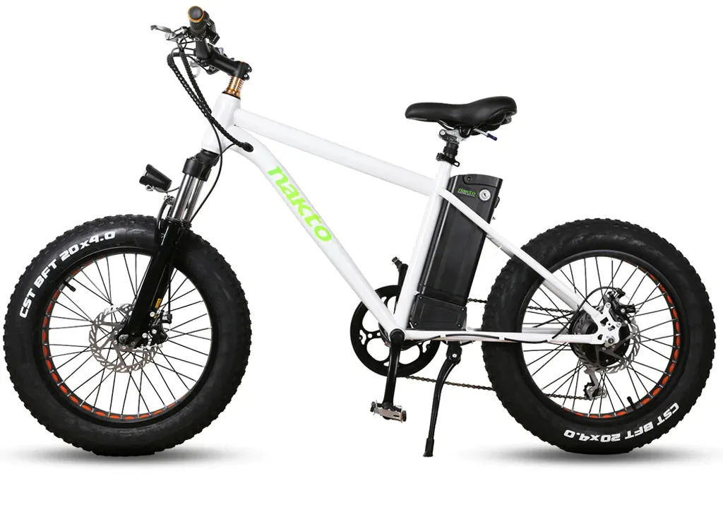 Nakto Mini Cruiser Fat Tire Electric Bike