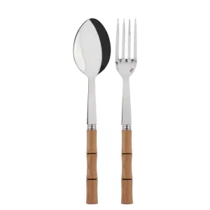 Natural Bamboo Serving Set