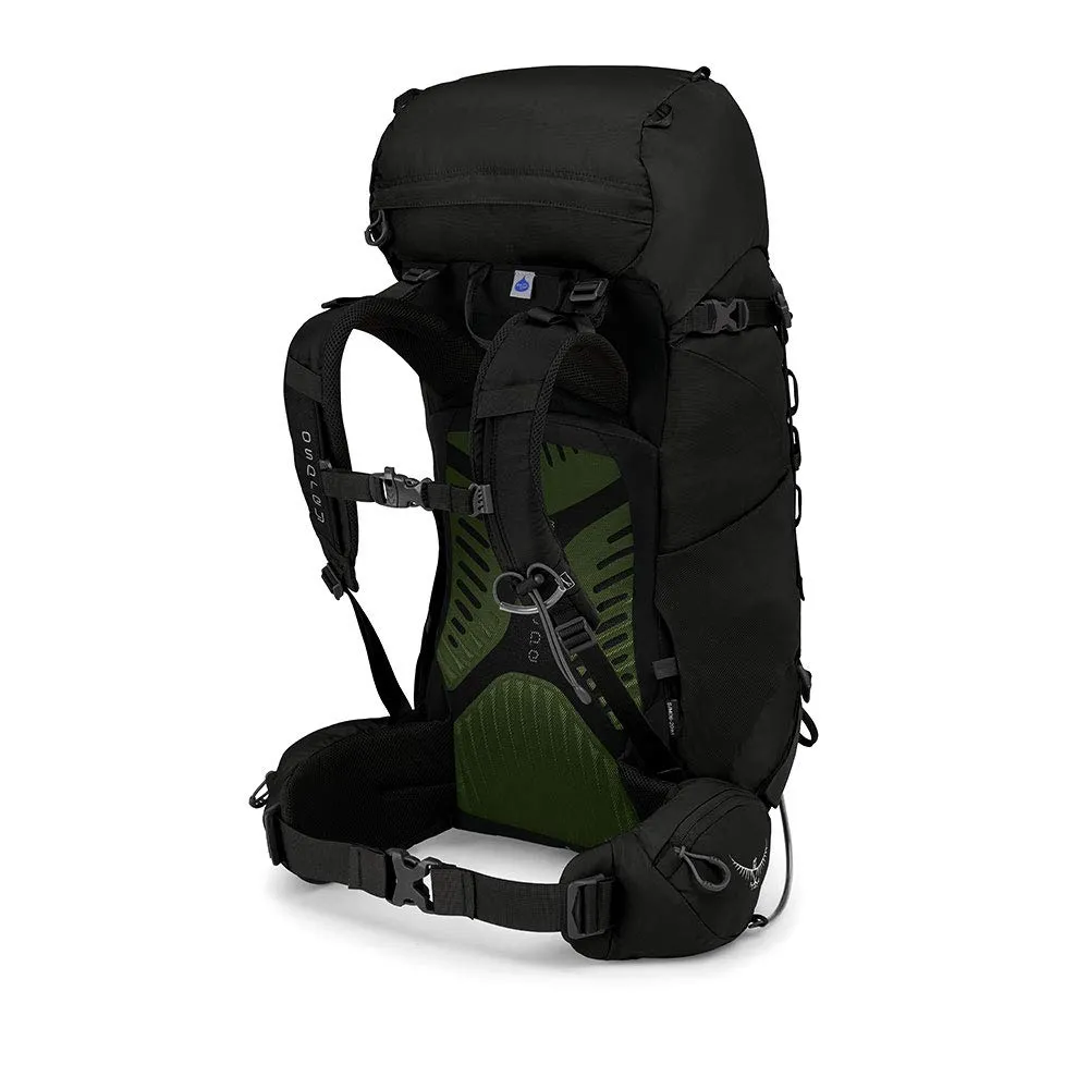 Osprey Packs Kestrel 38 Backpack, Black, Medium/Large