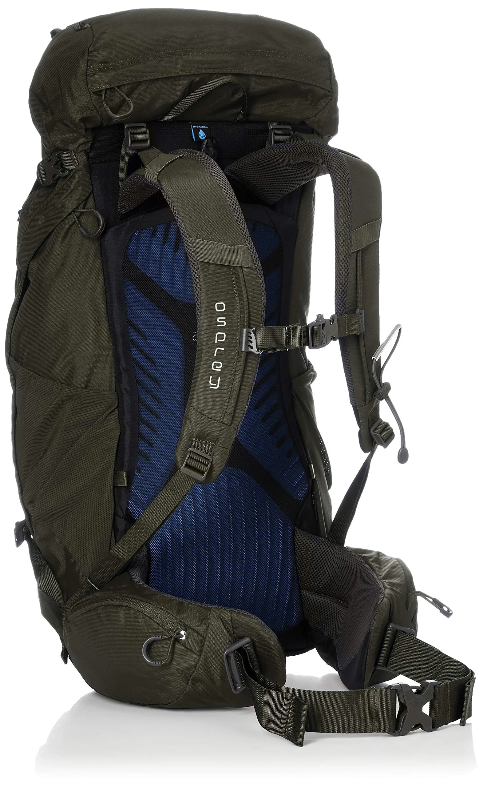 Osprey Packs Kestrel 38 Backpack, Picholine Green, Medium/Large