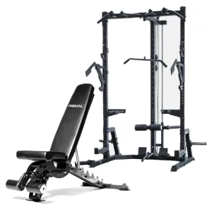 Primal Personal Series Ultimate Half Rack & Bench Package