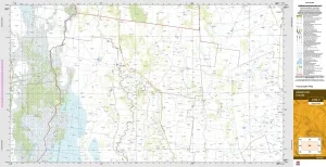 Quabothoo 8436-N Topographic Map 1:50k