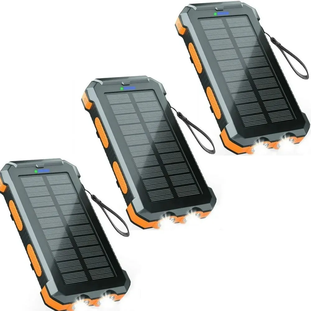 Solar Portable Charger with LED
