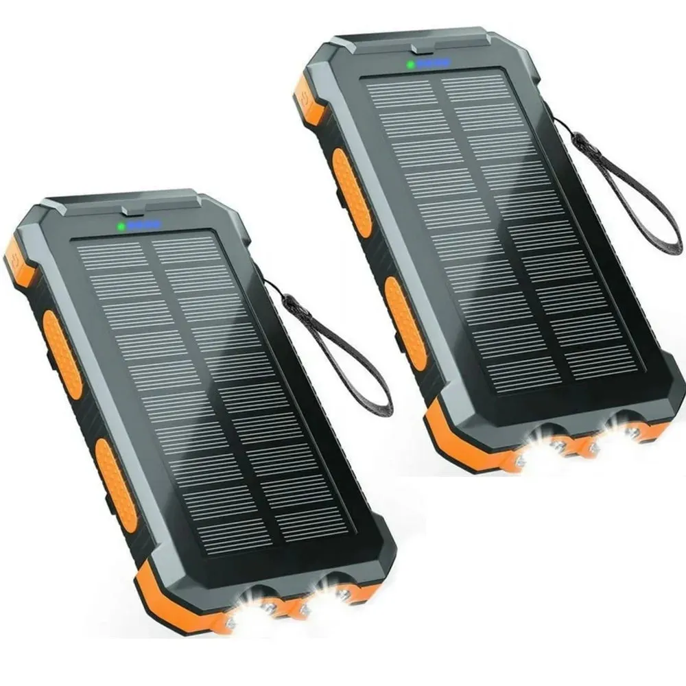 Solar Portable Charger with LED