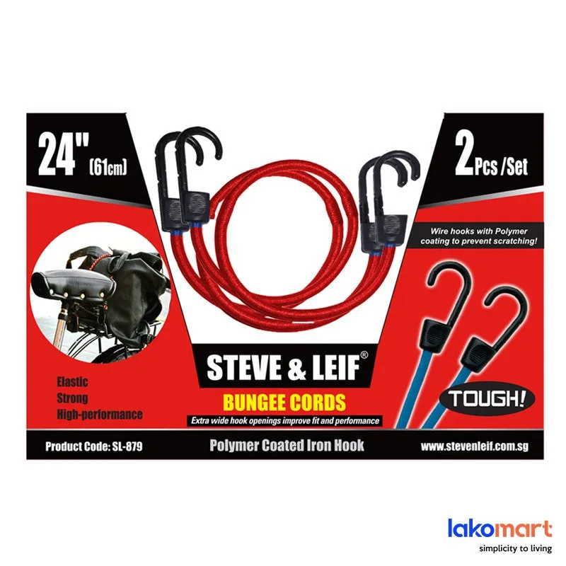 STEVE&LIEF Bungee Cord Bike Hook Cord Fastening Cord