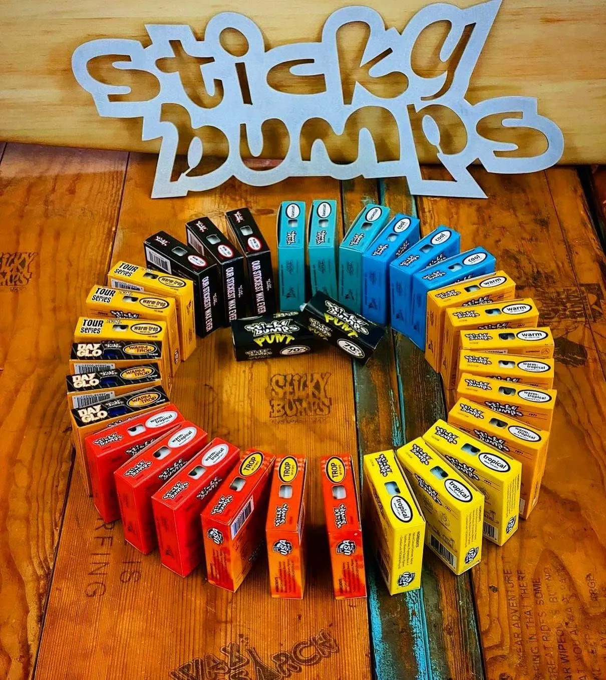 Sticky Bumps Surf Wax | Different Ranges of Temperatures | Stay Sticky with This Awesome Wax and take Those Waves Like a Pro!