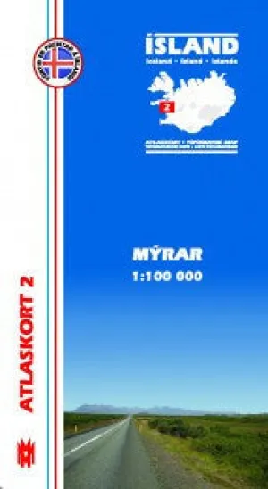 Topographic Map - Mýrar