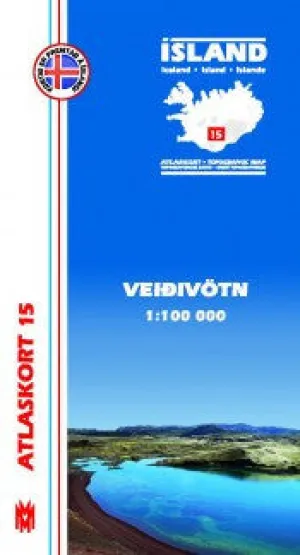 Topographic Map - Veiðivötn