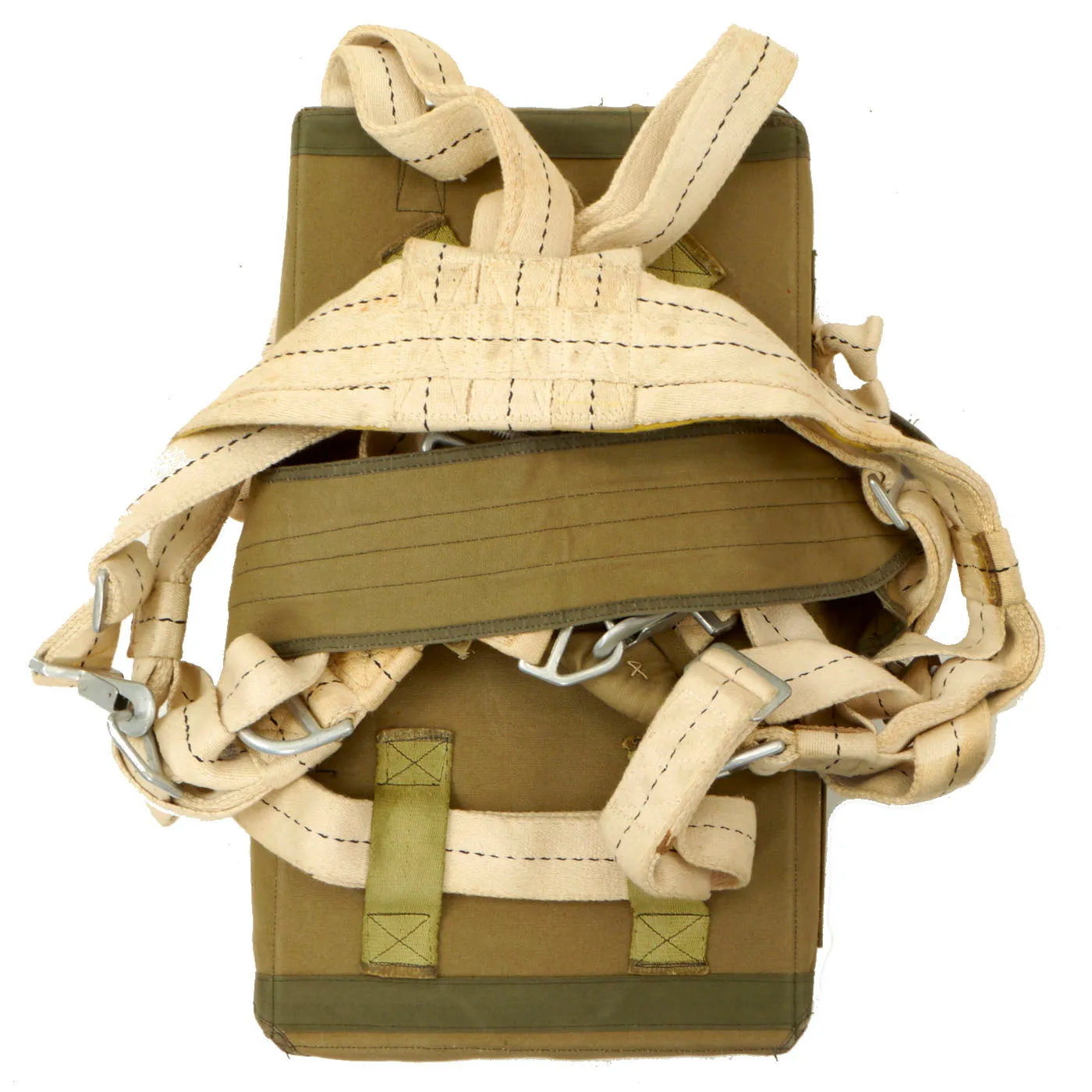U.S. WWII Airborne Paratrooper High Quality Reproduction T5 Parachute Set