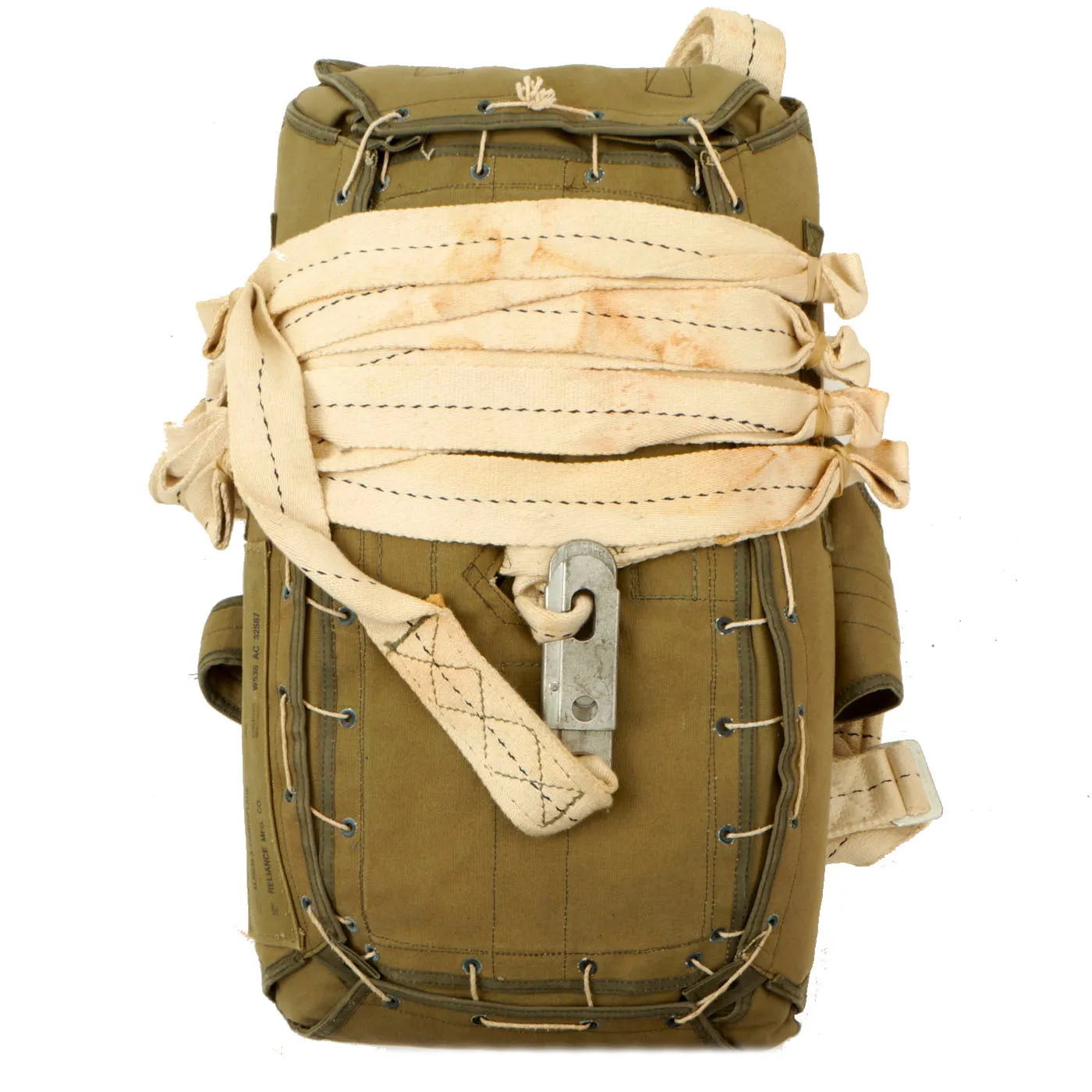 U.S. WWII Airborne Paratrooper High Quality Reproduction T5 Parachute Set