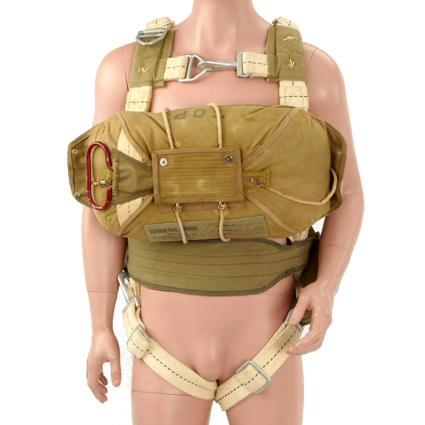 U.S. WWII Airborne Paratrooper High Quality Reproduction T5 Parachute Set