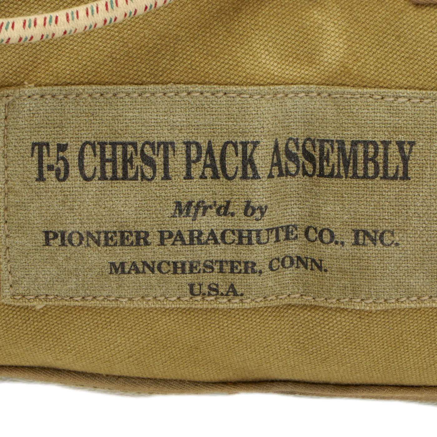 U.S. WWII Airborne Paratrooper High Quality Reproduction T5 Parachute Set