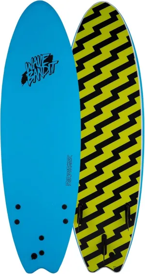 Wave Bandit Performer 6'0" Tri, Blue