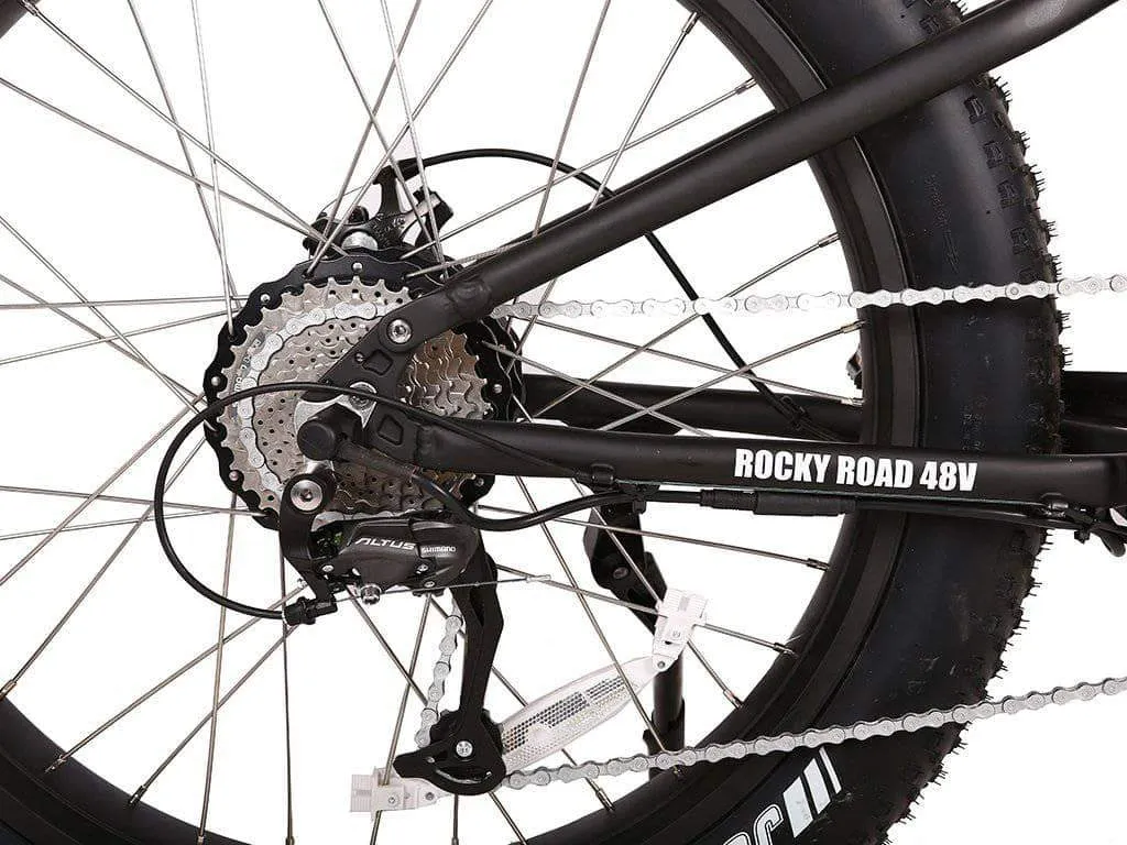 X-Treme Rocky Road 48V 10.4 aH 500W Fat Tire Full Suspension eBike