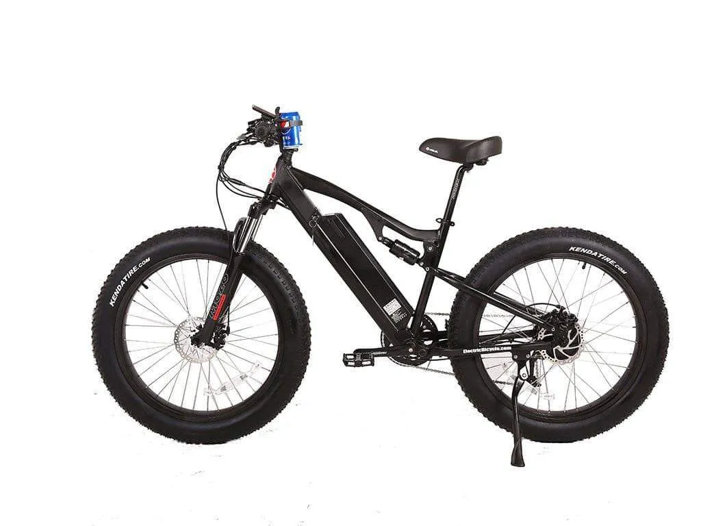 X-Treme Rocky Road 48V 10.4 aH 500W Fat Tire Full Suspension eBike